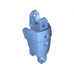 Large Figure Arm / Leg Section with 2 Ball Joint Sockets: {умерено син}