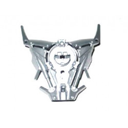 Hero Factory Chest Armor with Single Spiked Shoulders: {сребрист}