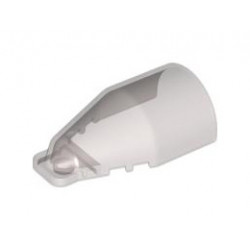 Windscreen 7 x 4 x 2 Round Extended Front Edge: {прозрачно кафяв}