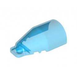 Windscreen 7 x 4 x 2 Round Extended Front Edge: {прозрачно син}