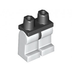 Мини долна част черно/бяло : {черен}