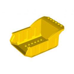 Vehicle, Tipper Bed 12 x 8 x 5 with Studs on Front Top only: {ярко жълт}