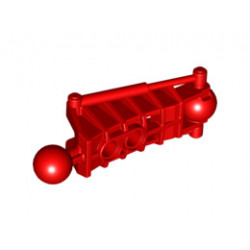 Bionicle Toa Metru Leg Lower Section: {ярко червен}