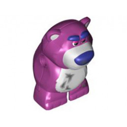 Bear 'Lotso' Body with Dirt Pattern: {ярко червеникаво-виолетов}