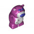 Bear 'Lotso' Body with Dirt Pattern: {ярко червеникаво-виолетов}
