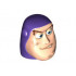 Minifigure, Head Modified Buzz Lightyear with Dirt Stains Pattern: {светло виолетов}