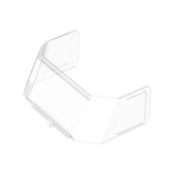 Glass for Windscreen 4 x 6 x 4 Cab with Hinge (45406): {прозрачен}