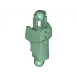 Large Figure Arm / Leg Section with 2 Ball Joints (Ben 10) : {пясъчно зелен}