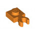 Plate, Modified 1 x 1 with U Clip Thin (Vertical Grip): {ярко оранжев}