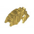 Horse Battle Helmet, Stud on Top and 3 Neck Plates (Unicorn): {златно мастило}