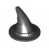 Minifigure, Headgear Hat, Wizard / Witch, Slightly Textured: {черен}