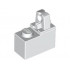 Hinge Brick 1 x 2 Locking with 1 Finger Top : {бял}