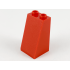 Slope 75 2 x 2 x 3 - Hollow Studs : {ярко червен}