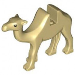 Camel with Black Eyes and White Pupils Pattern : {тухлено жълт}