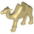 Camel with Black Eyes and White Pupils Pattern : {тухлено жълт}