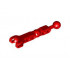 Hero Factory Arm / Leg with Ball Joint on Axle and Ball Socket and 4 Pin Holes: {ярко червен}