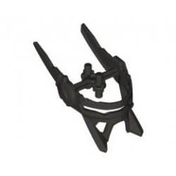Hero Factory Face Shield with Visor: {титаниево метален}