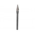Minifigure, Weapon Pike / Spear Elaborate with Pearl Light Gray Tip: {титаниево метален}
