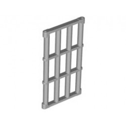Решетъчна врата за рамка 1X4x6: {умерено каменно сив}