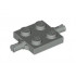 Plate, Modified 2 x 2 with Wheels Holder: {сив}