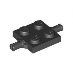 Свързващ елемент 2X2, двоен: {черен}