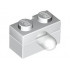 Electric, Light Brick 1 x 2 with Single Side Light (6034 / 6035) : {бял}