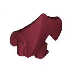 Hand Lobster Claw, Angular (fits Minifigure Hand): {нов тъмно червен}