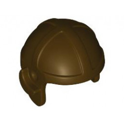 Minifigure, Headgear Cap, Aviator: {тъмно кафяв}