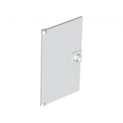 Стъклена врата за рамка 1X4x6 : {бял}