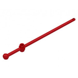 Bar 12L with Open Stud, Tow Ball, and Slit (Boat Mast) : {ярко червен}