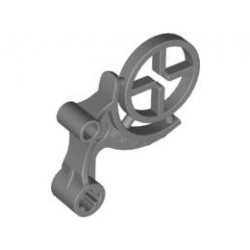 Bionicle Weapon Mistika Nynrah Ghost Blaster Scope with Crosshairs (Toa Gali): {сребърно метален}