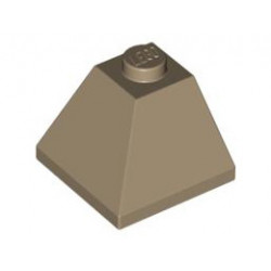Ъглова Тухличка 2X2/45° отвън: {пясъчно жълт}