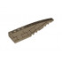 Wedge 12 x 3 Right with Bricks and Hieroglyphs Pattern: {пясъчно жълт}