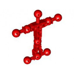 Hero Factory Torso, Medium with Ball Joints: {ярко червен}