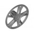 Wheel Cover 5 Spoke Thick - for Wheel 56145: {сребърно метален}