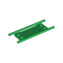 Minifigure, Utensil Stretcher without Bottom Hinges: {тъмно зелен}