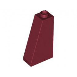 Покривна плочка 1X2x3/73° : {нов тъмно червен}