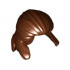 Minifigure, Hair Pulled Back: {червеникаво-кафяв}