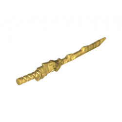 Minifigure, Weapon Sword, Katana (Dragon Guard) : {топло златист}
