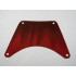 Cloth Sail 18 x 12 Rectangle with Dark Brown Streaks Pattern (Topsail): {нов тъмно червен}