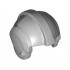 Minifigure, Headgear Helmet SW Rebel Pilot, Plain: {умерено каменно сив}