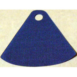 Minifigure, Cape Cloth, Round Bottom and Top Hole : {ярко син}