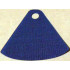 Minifigure, Cape Cloth, Round Bottom and Top Hole : {ярко син}
