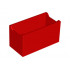 Electric 9V Battery Box Power Functions (Non-Rechargeable) - Bottom Part: {ярко червен}