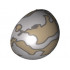 Cylinder Hemisphere 2 x 2 with Cutout with Armillary Sphere Left Pattern: {пясъчно жълт}