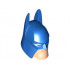 Large Figure Head Modified Super Heroes Batman with Light Nougat Face Pattern: {ярко син}