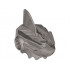 Hero Factory Mask, Robotic Shark (Jawblade): {сребърно метален}