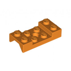 Калник 2X4 с дупка O4.9 : {ярко оранжев}
