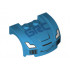 Vehicle, Mudguard 3 x 4 x 1 2/3 Curved Front with Headlights, 'GRC' and Smile Pattern (Raoul CaRoule) (9485): {тъмно небесносин}