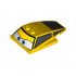 Wedge 6 x 4 x 1 1/3 with 4 x 4 Base with Blue Eyes, Windows and Rear Grille Pattern: {ярко жълт}